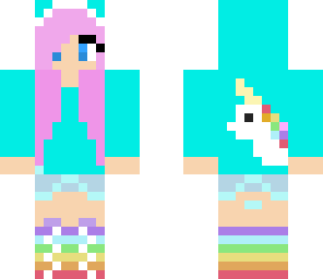unicorn rainbow girl