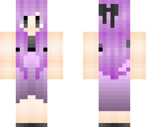 purple dress