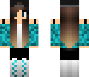 cute blue tomboy