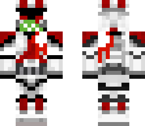red zombie clone