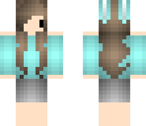 blue bunny girl