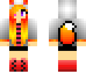 fixed wolf skin
