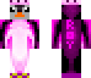 pink penguin