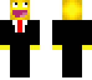 smile face suit