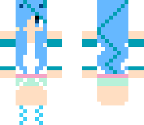double blue kitty