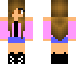 pink jacket girl 