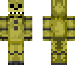 purple guy in spring bonnie suit | Minecraft Skins