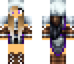 purple assassin girl