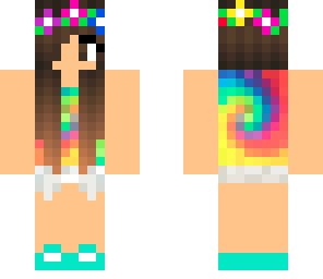 rainbow girl