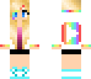 rainbow youtube girl