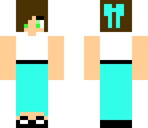 girl dressed in blue