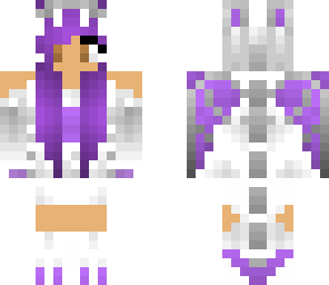 purple dragon girl