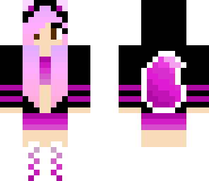 cute purple fox girl