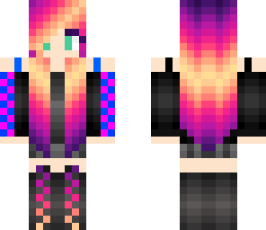 rainbow girl
