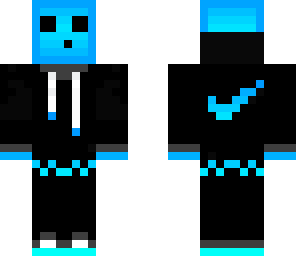 multi colored blue slime