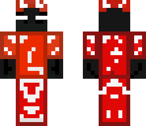 ender man in redstone armor