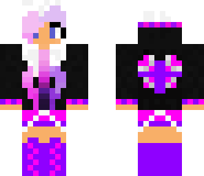 cute pink and purple