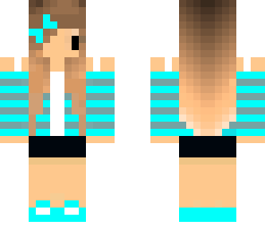 blue chibi girl