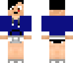 dynorobjr2 com casaco branco e azul