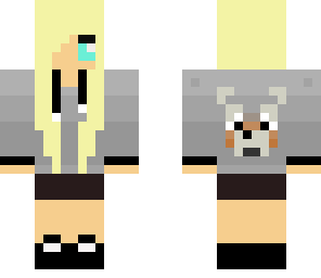 lighter doggy girl