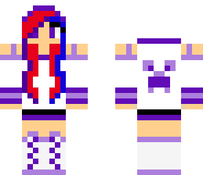 purple creeper girl