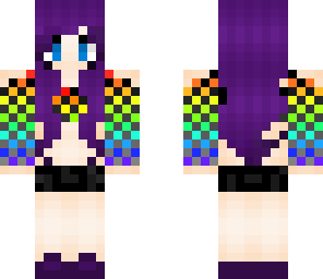 rainbow girl