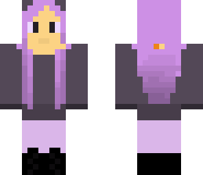 purple cat girl