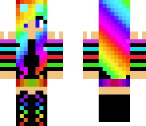 rainbow tdm girl