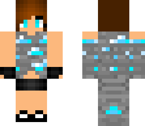 sneak peak of diamond ore girl