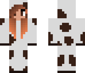 yangles in a cow onsie