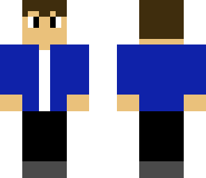 blue jacket guy