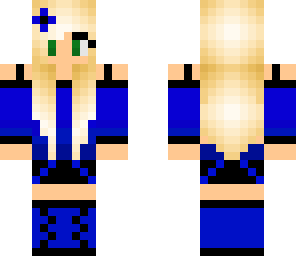 edit - blue girl