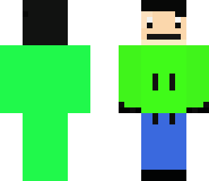 backwards head guy with hair