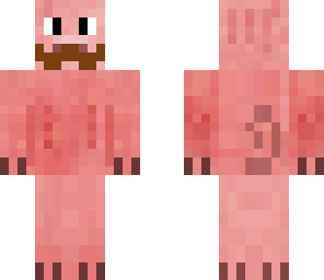 mustache pig