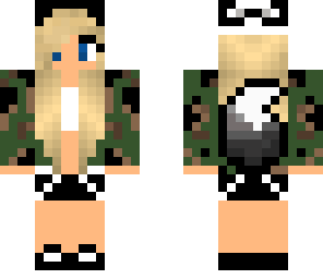 army wolf girl