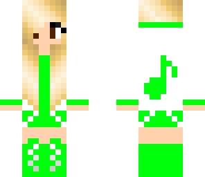 green musick girl