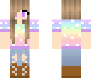 rainbow girl