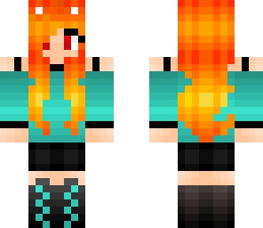 the flame girl