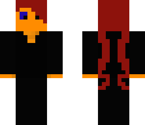 red-haired chameleon-black girl