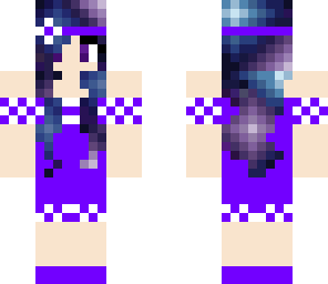 galaxy flower girl