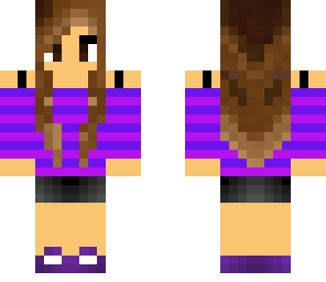 purple girl