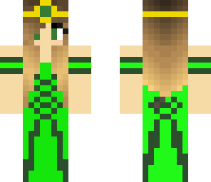 green girl