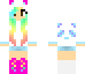 rainbow momma panda