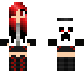 red creeper girl