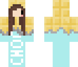 mint chocolate bar girl