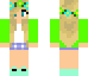 green girl