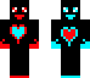 red and blue demon
