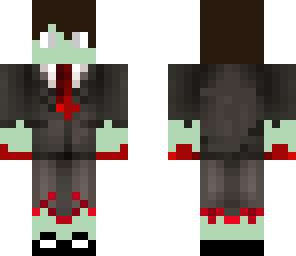 zombie in smoking