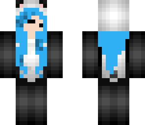 light blue derp panda