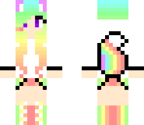 fixed pastel fox girl